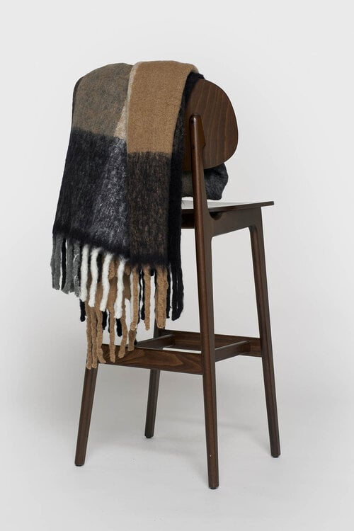 10Days wool blend plaid