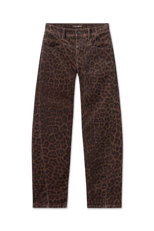 Cambio Ornella Barrel Long Jeans Leo