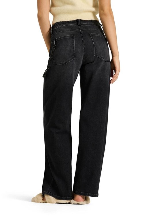 Cambio Baggy Wide Leg Jeans