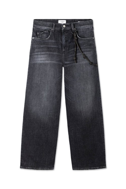 Cambio Baggy Wide Leg Jeans
