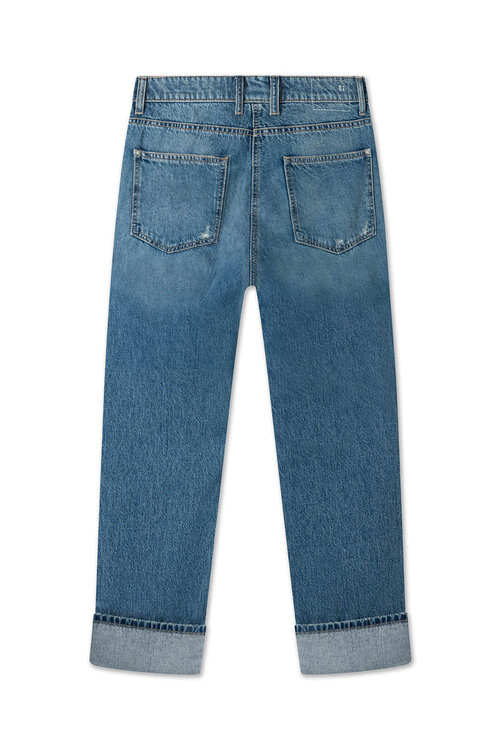 Cambio Baggy Straight Jeans