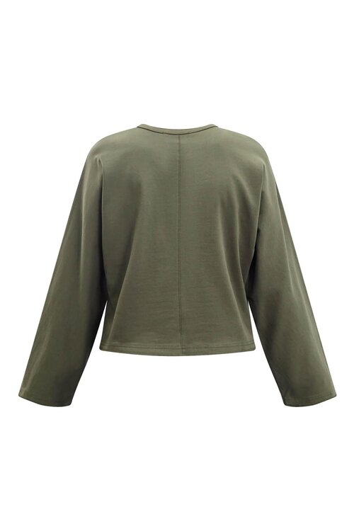 Sister Point Villy top khaki