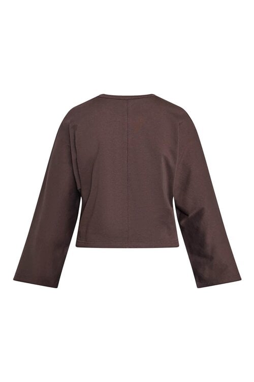 Sister Point Villy blouse bruin