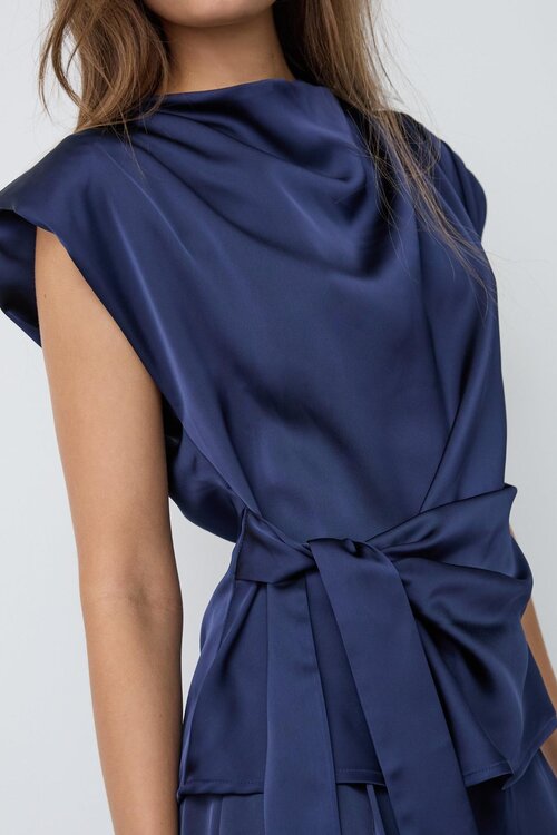 Co'couture Safira Top blauw