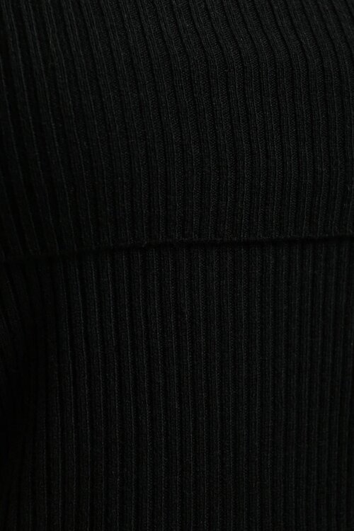 Essentiel Antwerp Trui off shoulder Black