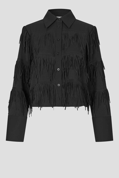 Second Female Dancing cropped shirt zwart
