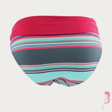 Pez D'or ZwangerschapsBikini Broekje Caribbean Striped Pez D'or ZwangerschapsBikini Broekje Caribbean Striped