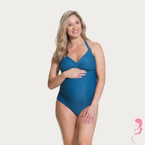 Rosewater Zwangerschapsbadpak / Borstvoedingsbadpak Iced Tea Teal Rosewater Zwangerschapsbadpak / Borstvoedingsbadpak Iced Tea Teal