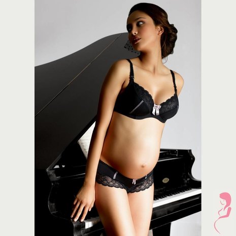 Cache Coeur Voedingsbh Lisa  Black Cache Coeur Voedingsbh Lisa  Black