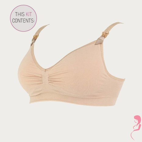 Cache Coeur Borstvoeding Starter Kit met Huidskleur bh Cache Coeur Borstvoeding Starter Kit met Huidskleur bh