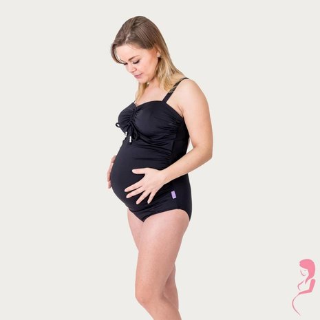 Petit Amour ZwangerschapsBadpak / PositieBadpak Camerona Black MaxiCup Plus