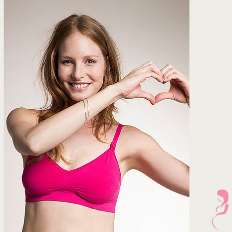 Boob Zwangerschapsbh / Voedingsbh Fat food Cerise Boob Zwangerschapsbh / Voedingsbh Fat food Cerise