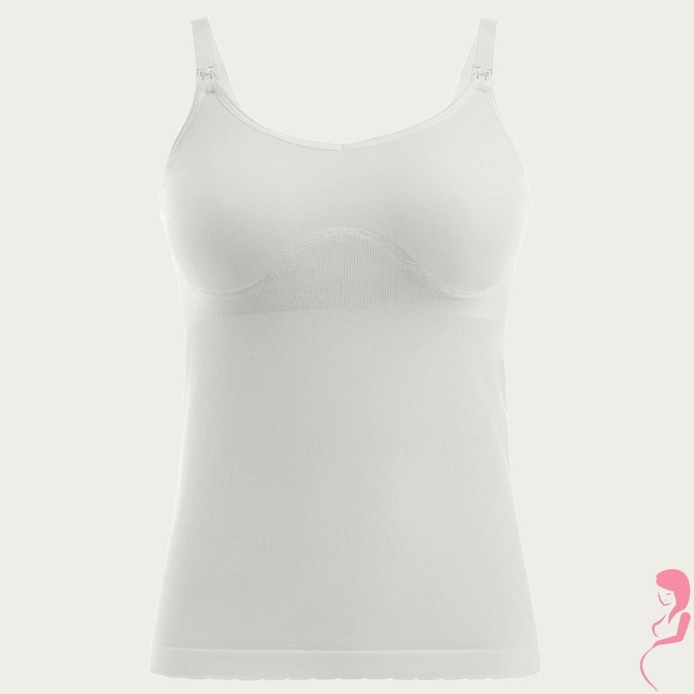 Medela Borstvoedingstop Voedingstop Naadloos Wit