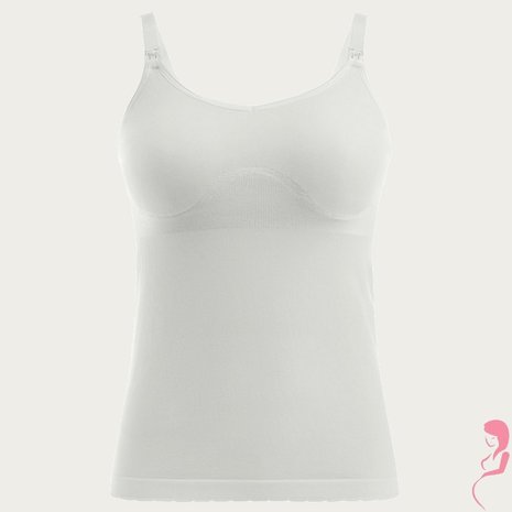 Medela Borstvoedingstop Voedingstop Naadloos Wit