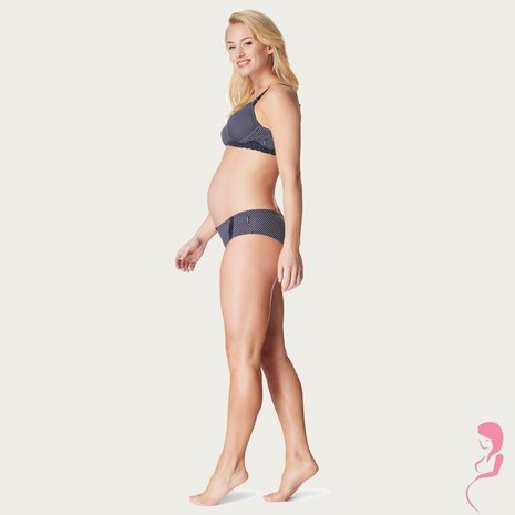 Noppies Zwangerschapsslip Dark Blue Dots Noppies Zwangerschapsslip Dark Blue Dots