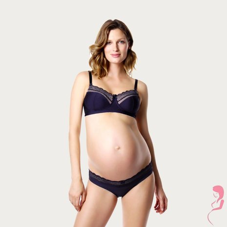 HOTmilk Positiebh / Borstvoedingsbh Show Off Navy HOTmilk Positiebh / Borstvoedingsbh Show Off Navy