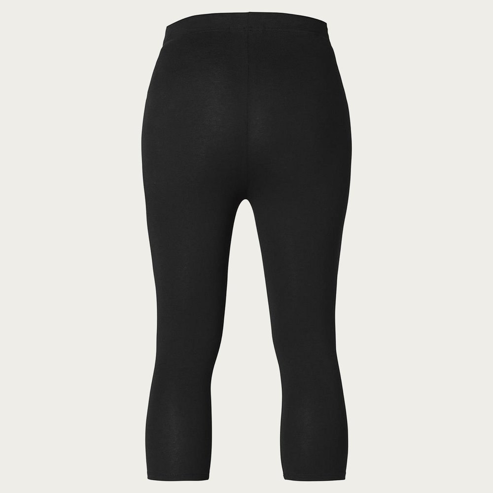 Noppies Zwangerschapslegging 3/4 Capri Naadloos Zwart Noppies Zwangerschapslegging 3/4 Capri Naadloos Zwart