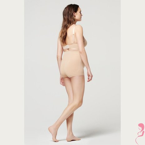 Noppies Zwangerschapsshort Positieshort Hoog Naadloos Huidskleur