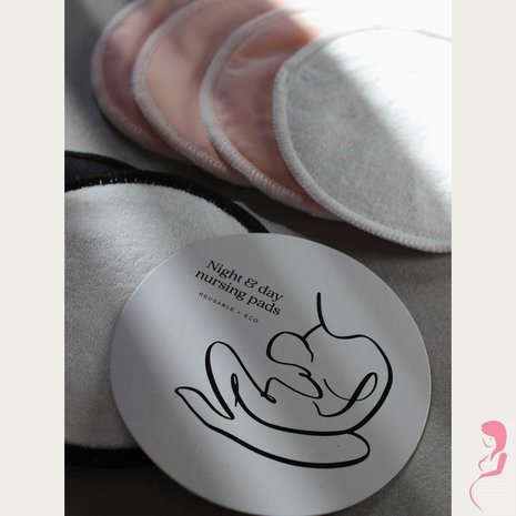 Cake Lingerie Zoogcompressen / Borstcompressen Night & Day Pakket Uitwasbaar Cake Lingerie Zoogcompressen / Borstcompressen Night & Day Pakket Uitwasbaar