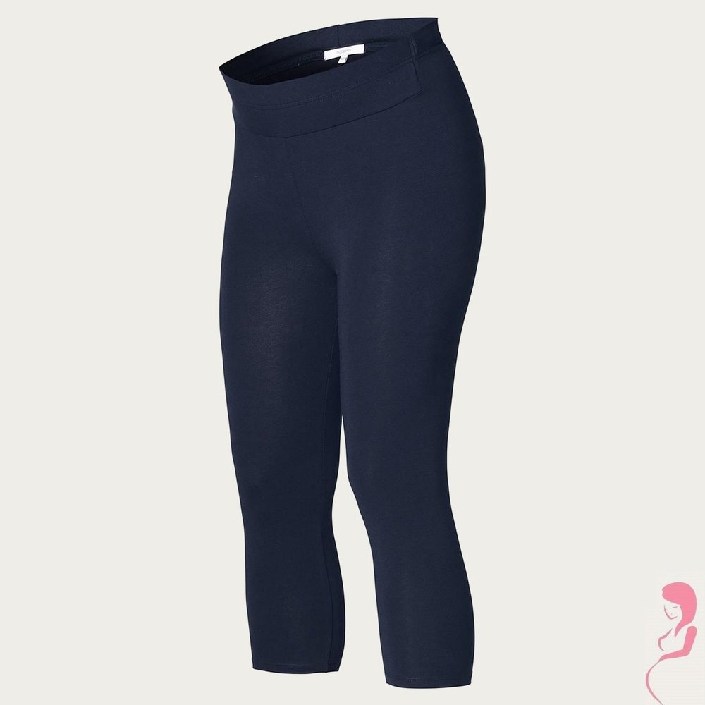 Noppies Zwangerschapslegging 3/4 Capri Naadloos Donker Blauw Noppies Zwangerschapslegging 3/4 Capri Naadloos Donker Blauw