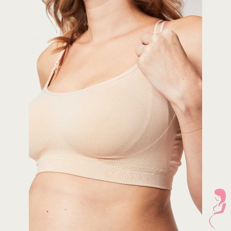 Cake Lingerie Zwangerschapsbh / Meegroeibh Cotton Candy Beige