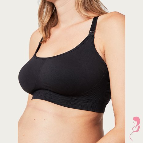 Cake Lingerie Zwangerschapsbh / Meegroeibh Cotton Candy Zwart