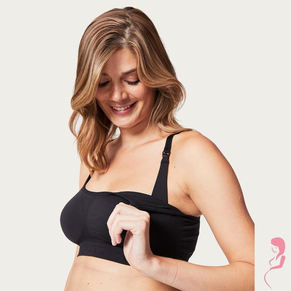 Cake Lingerie Zwangerschapsbh / Meegroeibh Cotton Candy Zwart