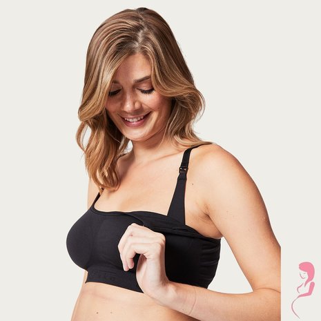 Cake Lingerie Zwangerschapsbh / Meegroeibh Cotton Candy Zwart