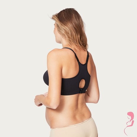 Cake Lingerie Zwangerschapsbh / Meegroeibh Cotton Candy Zwart