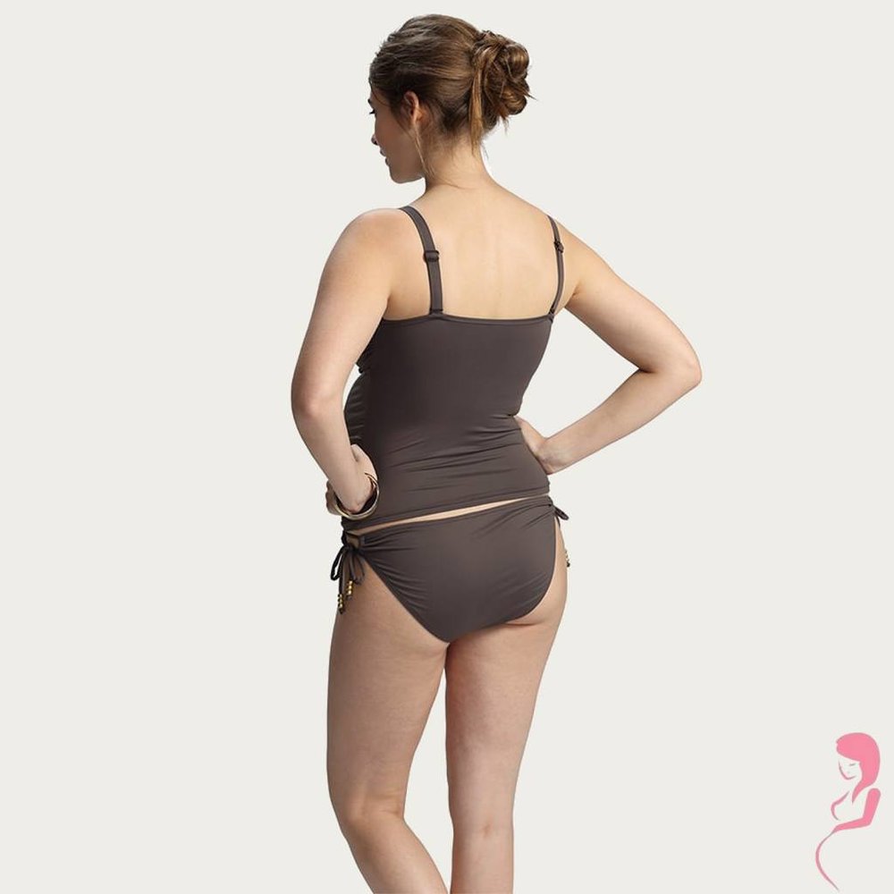 Petit Amour ZwangerschapsTankini / PositieTankini Cameron Solid MaxiCup