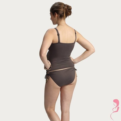 Petit Amour ZwangerschapsTankini / PositieTankini Cameron Solid MaxiCup