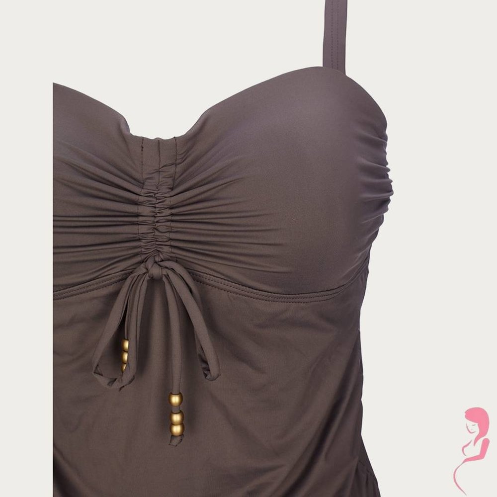 Petit Amour ZwangerschapsTankini / PositieTankini Cameron Solid MaxiCup