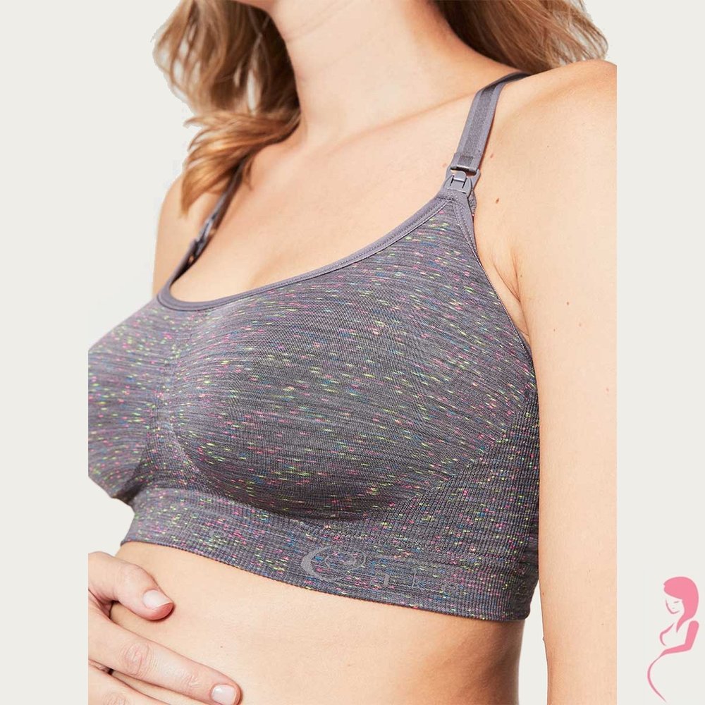 Cake Lingerie Zwangerschapsbh / Meegroeibh Cotton Charcoal Cake Lingerie Zwangerschapsbh / Meegroeibh Cotton Charcoal