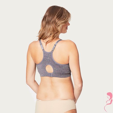 Cake Lingerie Zwangerschapsbh / Meegroeibh Cotton Charcoal Cake Lingerie Zwangerschapsbh / Meegroeibh Cotton Charcoal