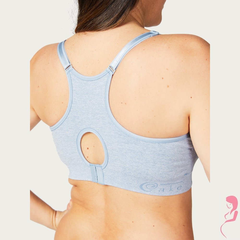 Cake Lingerie Zwangerschapsbh / Meegroeibh Cotton Candy Heather  Blue