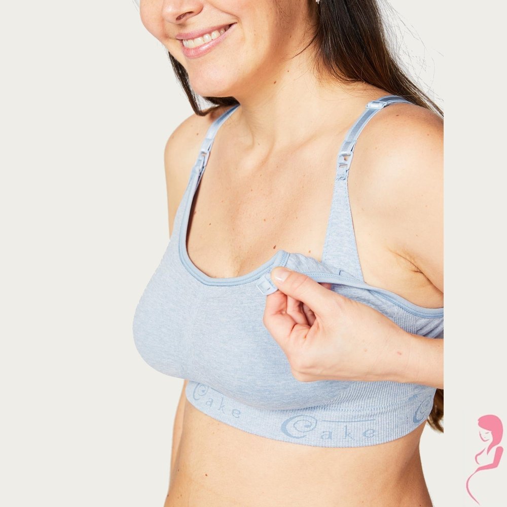 Cake Lingerie Zwangerschapsbh / Meegroeibh Cotton Candy Heather  Blue
