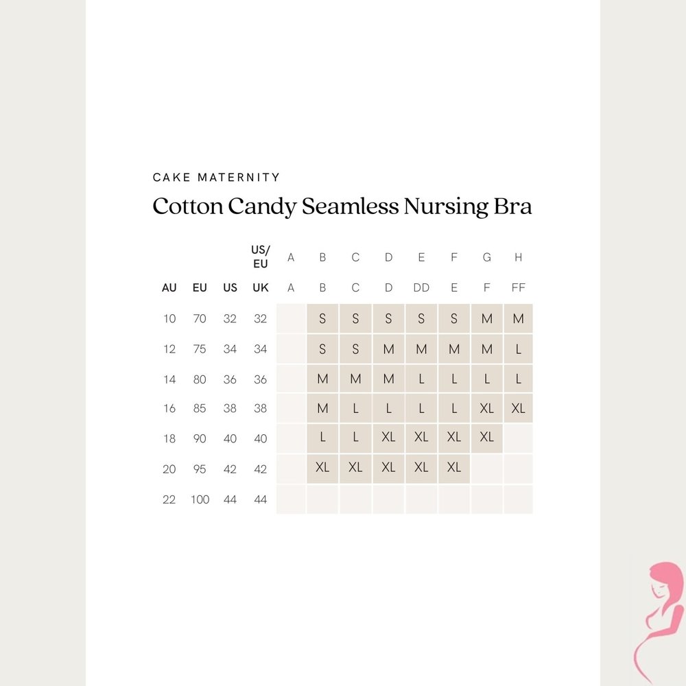 Cake Lingerie Zwangerschapsbh / Meegroeibh Cotton Candy Heather  Blue