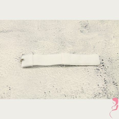 Op en Top Beha Verlenger 1 Haaks Wit met Elastiek (per stuk) Op en Top Beha Verlenger 1 Haaks Wit met Elastiek (per stuk)