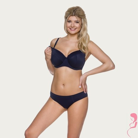 Lupoline Voedingsbh Blue Dots met beugel en licht voorgevormd