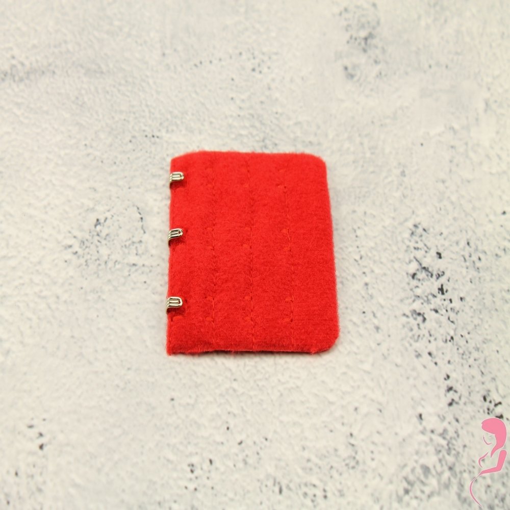 Op en Top BH Verlengstuk / Verlenger 3 Haaks Rood (per stuk) Op en Top BH Verlengstuk / Verlenger 3 Haaks Rood (per stuk)