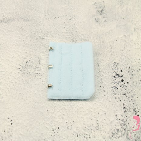 Op en Top BH Verlengstuk / Verlenger 3 Haaks Wolk Blauw (per stuk) Op en Top BH Verlengstuk / Verlenger 3 Haaks Wolk Blauw (per stuk)