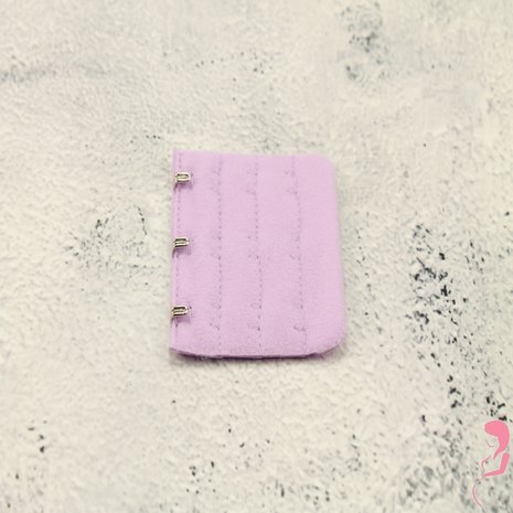 Op en Top BH Verlengstuk / Verlenger 3 Haaks Lila (per stuk) Op en Top BH Verlengstuk / Verlenger 3 Haaks Lila (per stuk)