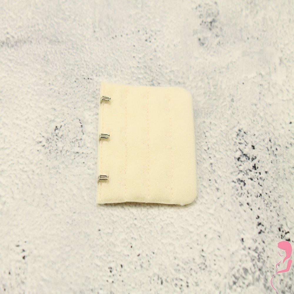 Op en Top BH Verlengstuk / Verlenger 3 Haaks Creme (per stuk)