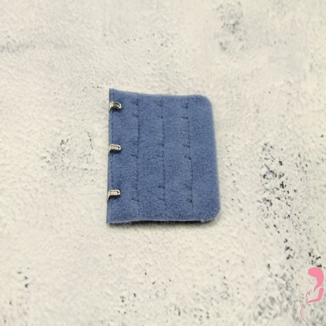 Op en Top BH Verlengstuk / Verlenger 3 Haaks Donker Blauw (per stuk) Op en Top BH Verlengstuk / Verlenger 3 Haaks Donker Blauw (per stuk)