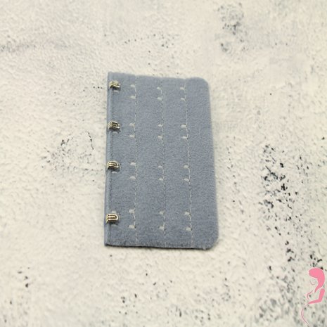 Op en Top BH Verlengstuk / Verlenger 4 Haaks BlauwGrijs (per stuk) Op en Top BH Verlengstuk / Verlenger 4 Haaks BlauwGrijs (per stuk)