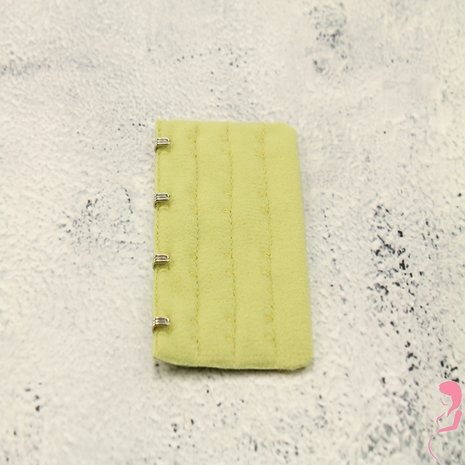 Op en Top BH Verlengstuk / Verlenger 4 Haaks MosGroen (per stuk)