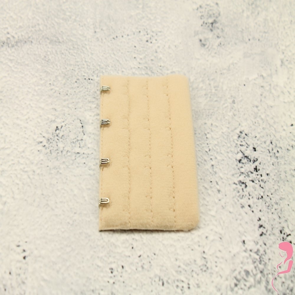 Op en Top BH Verlengstuk / Verlenger 4 Haaks Light Naturel (per stuk)