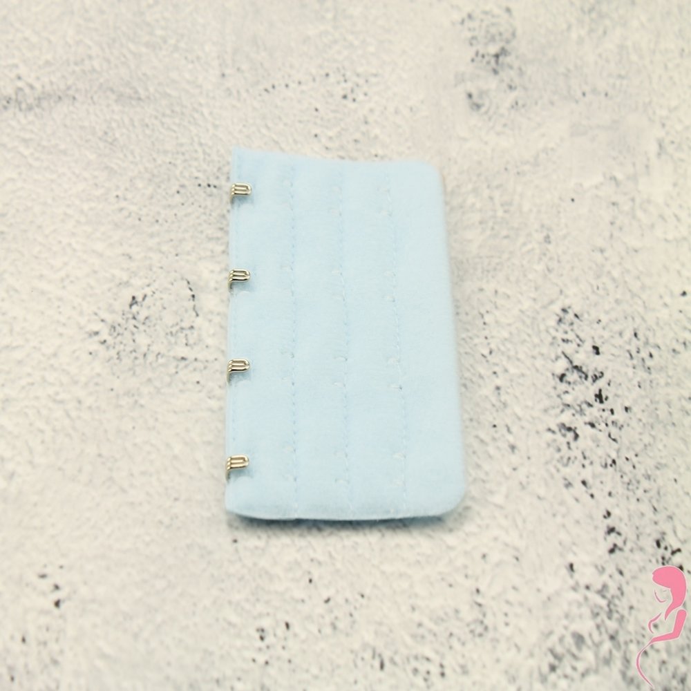 Op en Top BH Verlengstuk / Verlenger 4 Haaks Wolk Blauw (per stuk) Op en Top BH Verlengstuk / Verlenger 4 Haaks Wolk Blauw (per stuk)