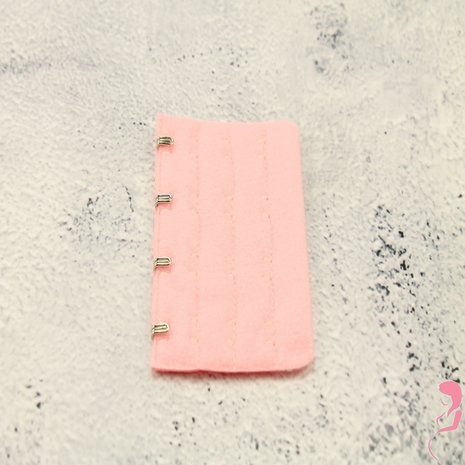 Op en Top BH Verlengstuk / Verlenger 4 Haaks Roze (per stuk) Op en Top BH Verlengstuk / Verlenger 4 Haaks Roze (per stuk)