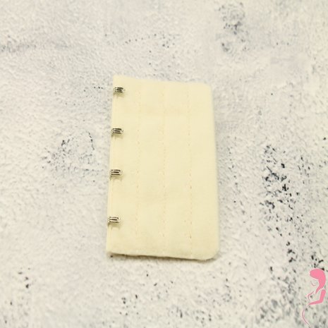 Op en Top BH Verlengstuk / Verlenger 4 Haaks Creme (per stuk) Op en Top BH Verlengstuk / Verlenger 4 Haaks Creme (per stuk)